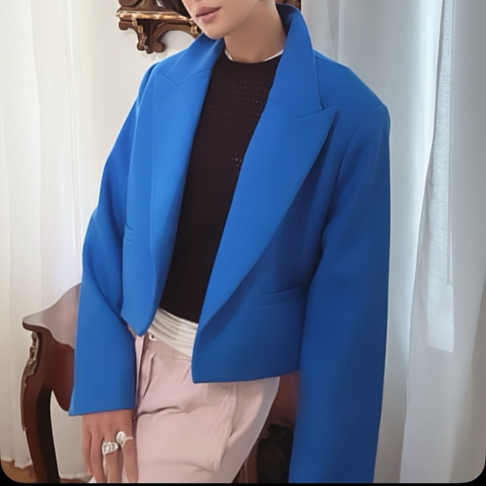 Frame Blue Blazer Modern Relaxed Fit
